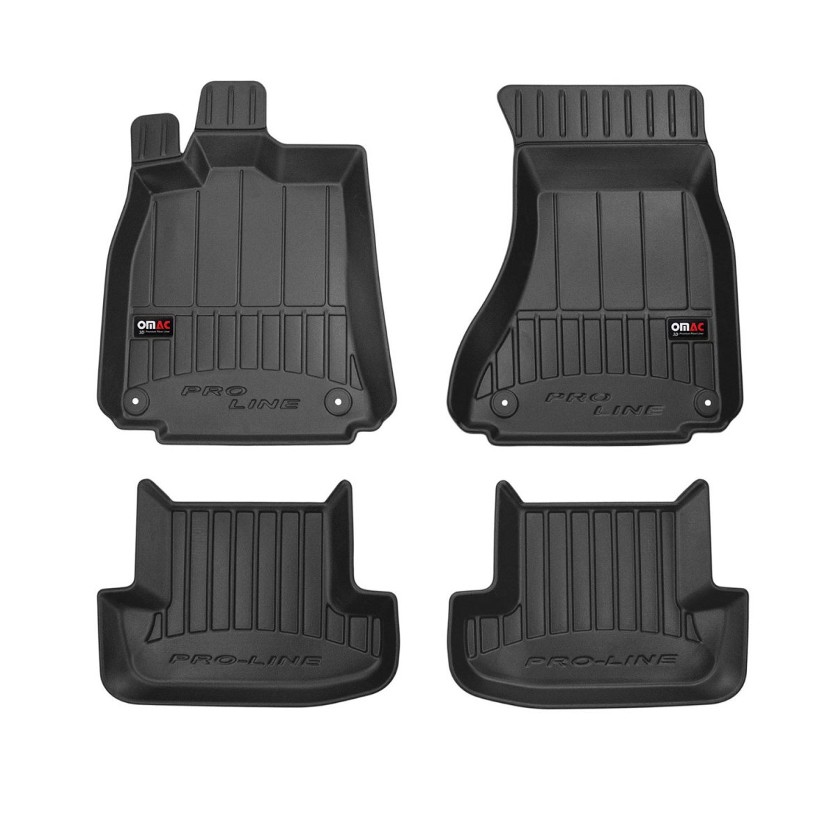 Audi A5 Floor Mat - Omac - Proline Premium TPE - Black - '08-'16